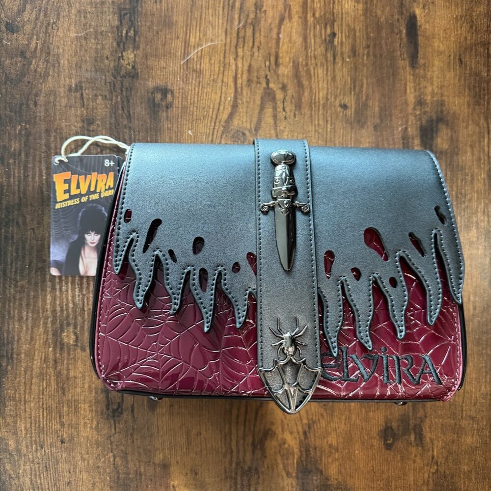 Loungefly Elvira Mistress of the Dark Crossbody NWT​​